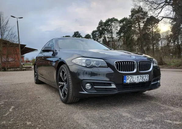 bmw seria 5 wielkopolskie BMW Seria 5 cena 83900 przebieg: 200000, rok produkcji 2016 z Jastrowie